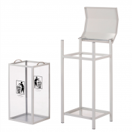 Coș transparent K-TP1 65 litri Coș transparent K-TP1 65 litri