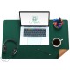 Mapa birou Flexi din piele, cu doua fete, pentru protectie masa, Unika, verde/bej Mapa birou Flexi din piele, cu doua fete, pentru protectie masa, Unika, verde/bej