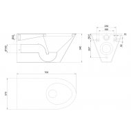 VAS WC PENTRU PERSOANE CU DIZABILITATI INOX, NOFER VAS WC PENTRU PERSOANE CU DIZABILITATI INOX, NOFER