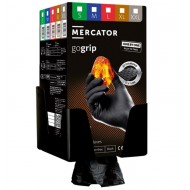 Manusi GO GRIP one by one negru 100 buc/ cutie, pret per cutie, livrare 10 cutii + suport negru plastic