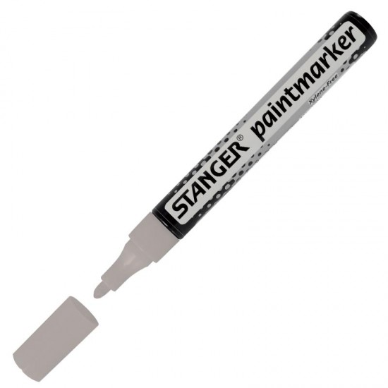 Marker cu vopsea 2-4 mm Stanger - argintiu Marker cu vopsea 2-4 mm Stanger - argintiu