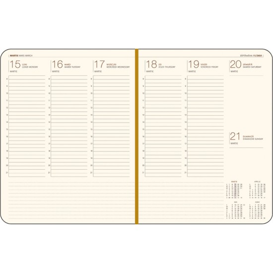 Agenda Prestige, 21 x 27 cm, 152 pagini Agenda Prestige, 21 x 27 cm, 152 pagini