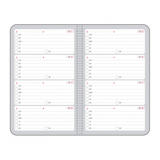 Agenda Dakar, 14 x 22.5 cm, 192 pagini Agenda Dakar, 14 x 22.5 cm, 192 pagini