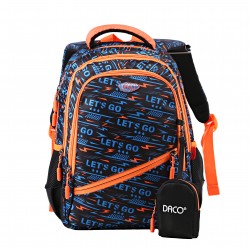 Ghiozdan gh3506 daco 38 cm Ghiozdan gh3506 daco 38 cm