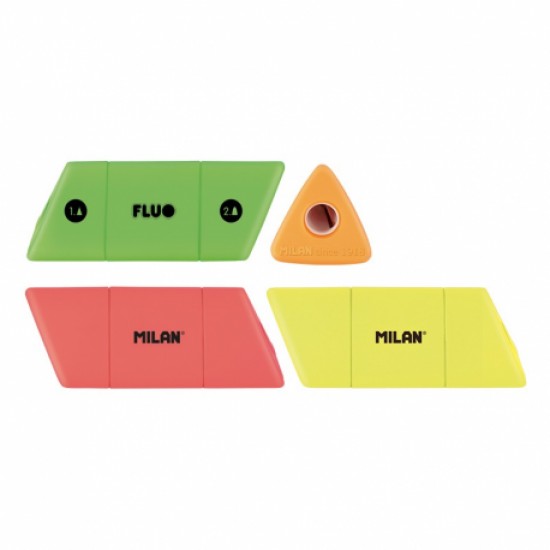 Ascutitoare plastic dubla cu container slide milan Ascutitoare plastic dubla cu container slide milan