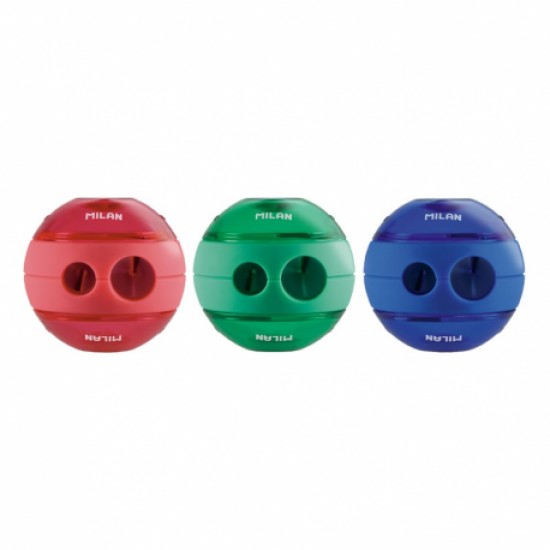 Ascutitoare plastic dubla cu container sphere milan Ascutitoare plastic dubla cu container sphere milan
