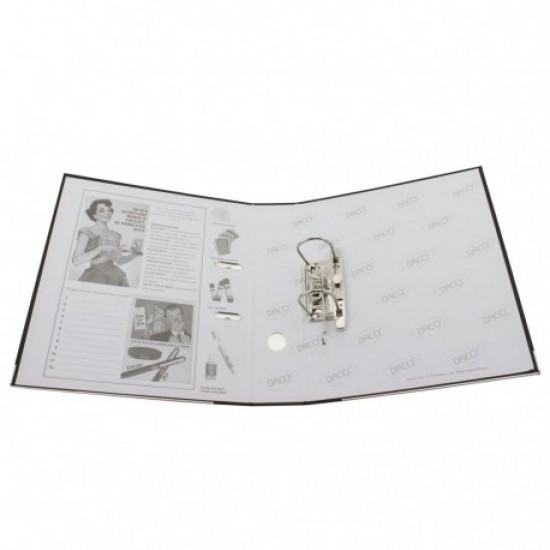 Biblioraft plastifiat 75 mm daco v Biblioraft plastifiat 75 mm daco v