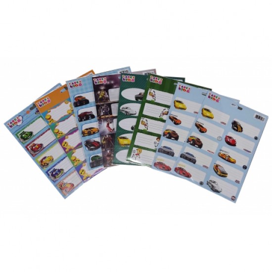Etichete scolare 3/set 10buc/coala Etichete scolare 3/set 10buc/coala