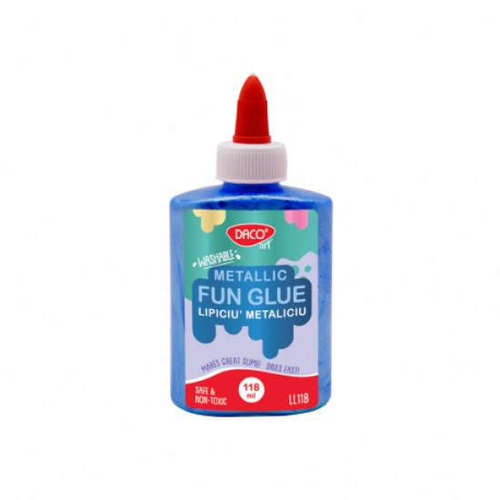 Lipici metalizat 118ml metaliciu daco ll118 Lipici metalizat 118ml metaliciu daco ll118