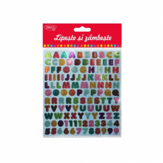 Abtibild - ab038 litere si cifre lipeste si zambeste daco Abtibild - ab038 litere si cifre lipeste si zambeste daco