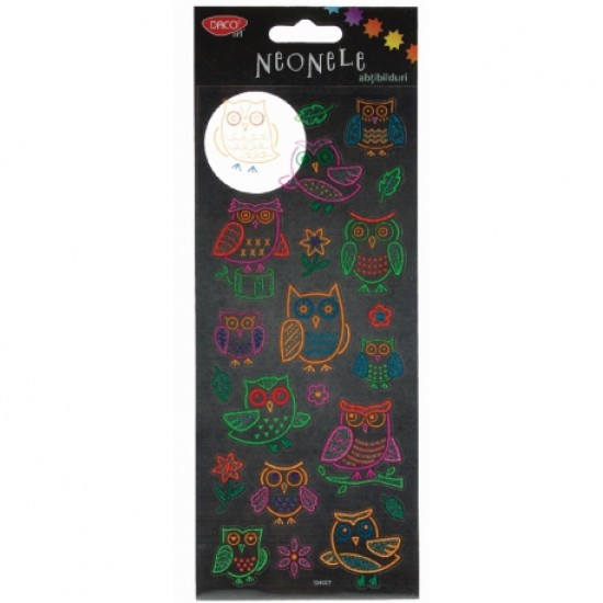 Abtibild - ab052 bufnite neonele daco Abtibild - ab052 bufnite neonele daco