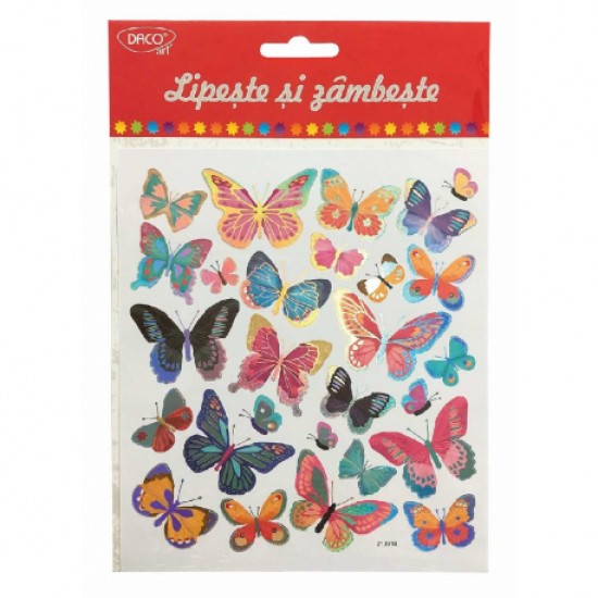 Abtibild - ab058 fluturi lipeste si zambeste daco Abtibild - ab058 fluturi lipeste si zambeste daco