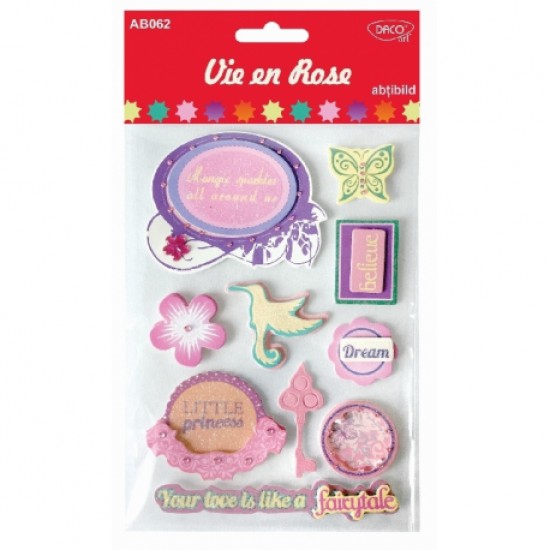 Abtibild - ab062 vie en rose daco Abtibild - ab062 vie en rose daco