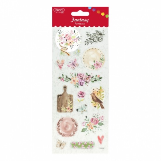 Abtibild - ab101 floral fantezia daco Abtibild - ab101 floral fantezia daco