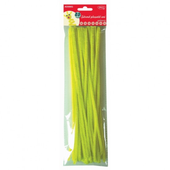 Accesorii craft - Sarma plusata uni-galbena-ad008g Accesorii craft - Sarma plusata uni-galbena-ad008g
