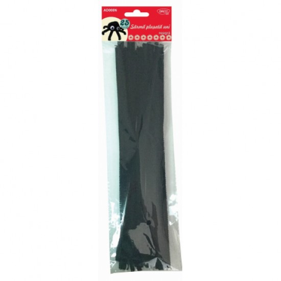 Accesorii craft - Sarma plusata uni-negru-ad008n Accesorii craft - Sarma plusata uni-negru-ad008n
