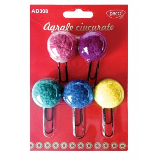 Accesorii craft - ad308 agrafe ciucurate daco Accesorii craft - ad308 agrafe ciucurate daco