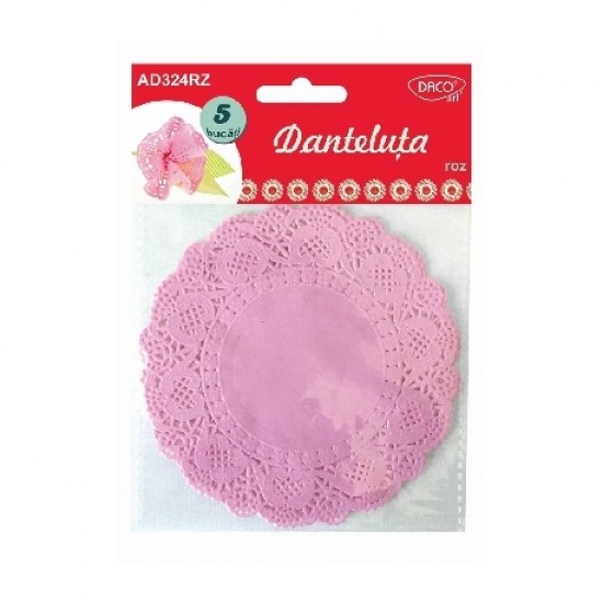 Accesorii craft - ad324rz danteluta roz daco Accesorii craft - ad324rz danteluta roz daco