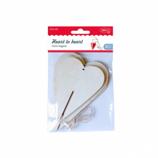 Accesorii craft - ad335 inimi legate daco Accesorii craft - ad335 inimi legate daco