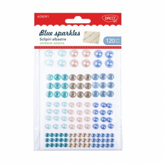 Accesorii craft - ad391 sclipiri albastre daco Accesorii craft - ad391 sclipiri albastre daco