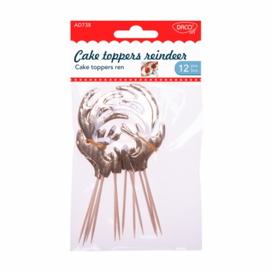Accesorii craft - ad738 cake toppers ren daco