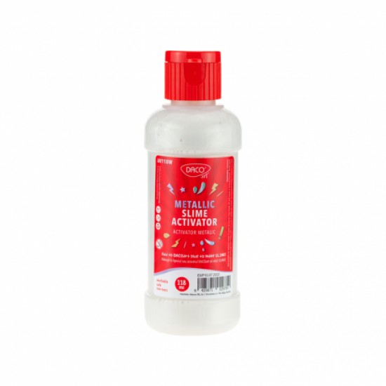 Activator slime metalic alb 118ml daco av118w Activator slime metalic alb 118ml daco av118w