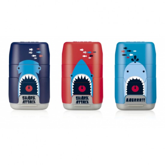 Ascutitoare cu radiera shark attack milan Ascutitoare cu radiera shark attack milan