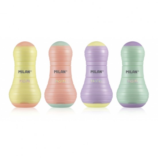 Ascutitoare cu radiera sway pastel milan Ascutitoare cu radiera sway pastel milan