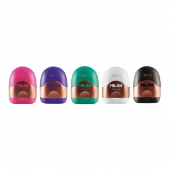 Ascutitoare plastic simpla cu container copper milan Ascutitoare plastic simpla cu container copper milan