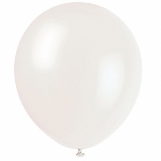 Baloane albe set de 100 buc DACO