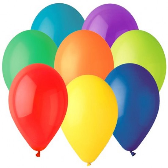Baloane asortate set de 100 buc DACO Baloane asortate set de 100 buc DACO