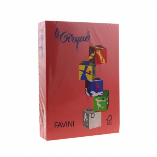 Carton colorat 160g/mp A3-Favini-209, rosu Carton colorat 160g/mp A3-Favini-209, rosu