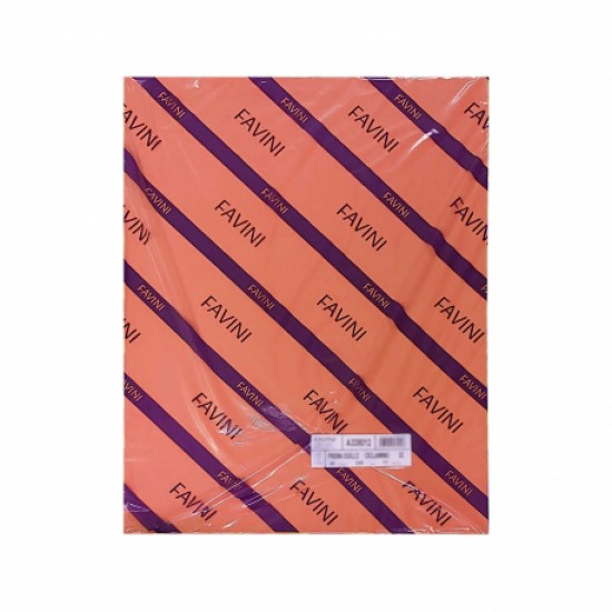 Carton color A1, 50x70 cm, 220g/mp, Favini x 20coli-03 portocaliu Carton color A1, 50x70 cm, 220g/mp, Favini x 20coli-03 portocaliu