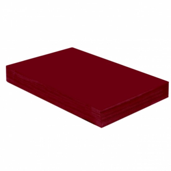 Carton color A4, 160g/mp, Daco x 250 coli/top-cn164b bordo