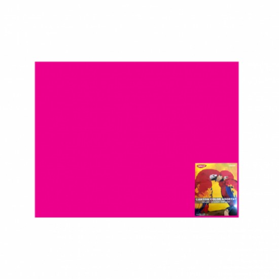 Carton color 50x65cm, 240g/mp, Daco x 10 coli/top-cn240f fucsia Carton color 50x65cm, 240g/mp, Daco x 10 coli/top-cn240f fucsia