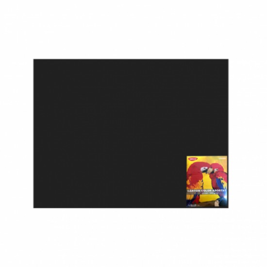 Carton color 50x65cm, 240g/mp, Daco x 10 coli/top-cn240n negru Carton color 50x65cm, 240g/mp, Daco x 10 coli/top-cn240n negru