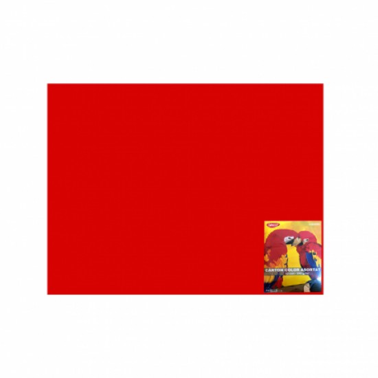 Carton color 50x65cm, 240g/mp, Daco x 10 coli/top-cn240rc rosu Craciun Carton color 50x65cm, 240g/mp, Daco x 10 coli/top-cn240rc rosu Craciun