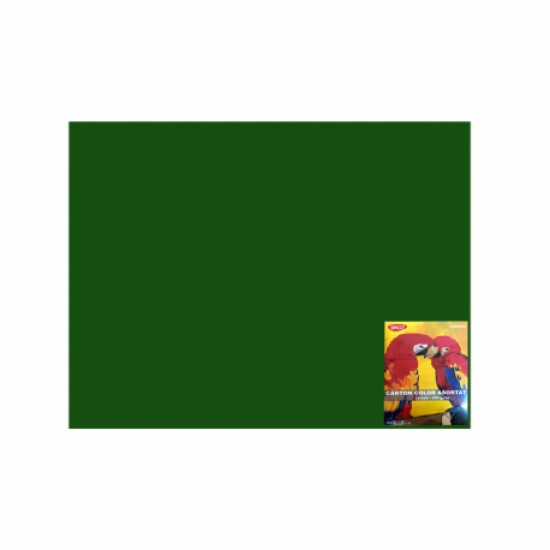 Carton color 50x65cm, 240g/mp, Daco x 10 coli/top-cn240vi verde inchis Carton color 50x65cm, 240g/mp, Daco x 10 coli/top-cn240vi verde inchis