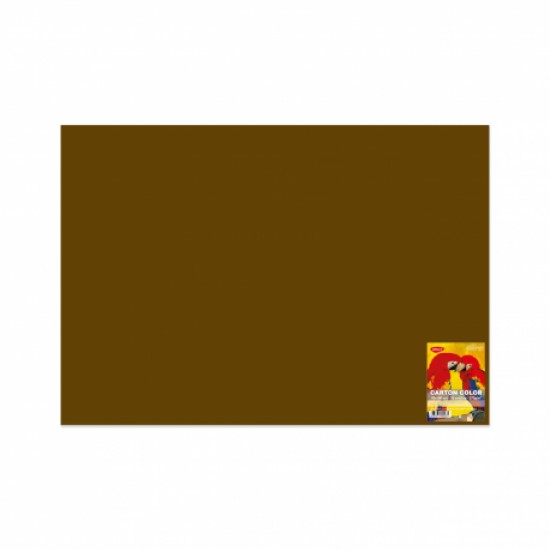 Carton color 70x100cm, 270g/mp, Daco x 10 coli/top-cn271ch maro ciocolatiu