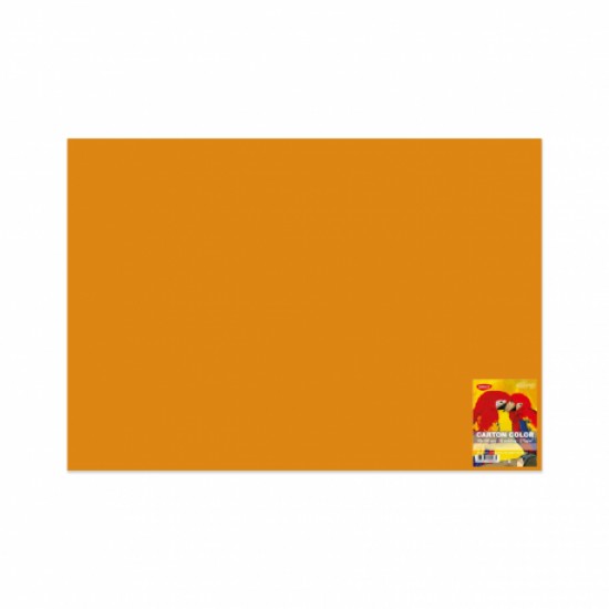 Carton color 70x100cm, 270g/mp, Daco x 10 coli/top-cn271p portocaliu
