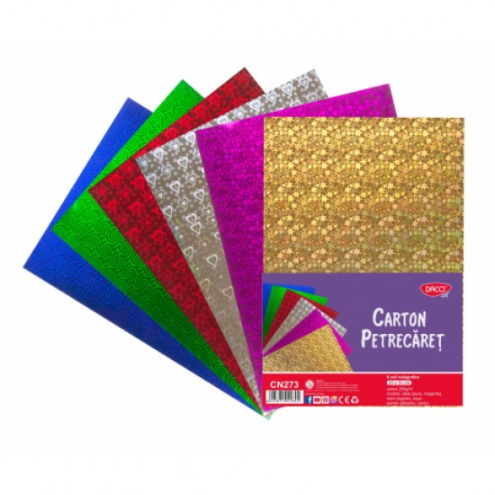 Carton holografic set 6, Daco cn273 Carton holografic set 6, Daco cn273