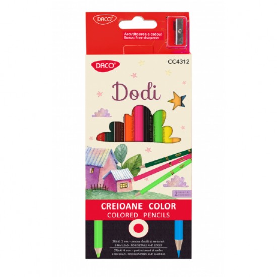 Creion color 12 dodi daco cc4312