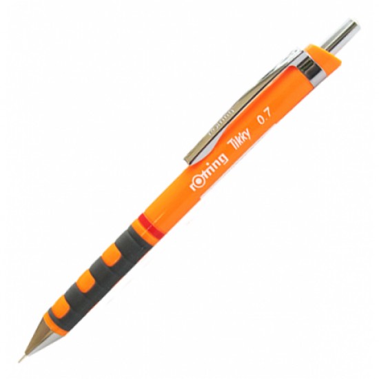 Creion mecanic tiki ii  iii 0.7 portocaliu neon