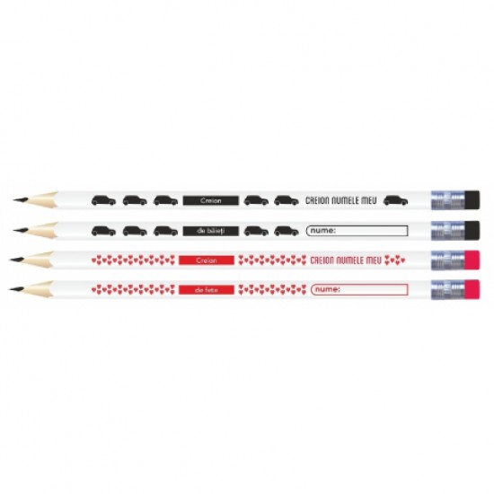 Creion negru cu radiera numele meu daco cg104 Creion negru cu radiera numele meu daco cg104