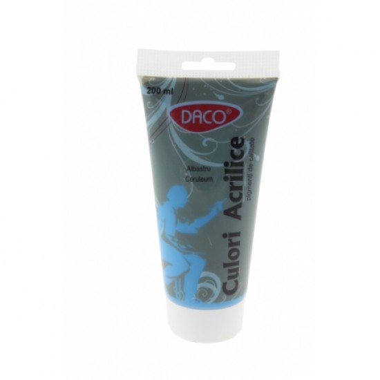 Culori acril 200ml daco albastru ceruleum cu3200 Culori acril 200ml daco albastru ceruleum cu3200