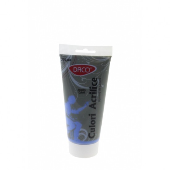 Culori acril 200ml daco albastru cobalt cu3200 Culori acril 200ml daco albastru cobalt cu3200