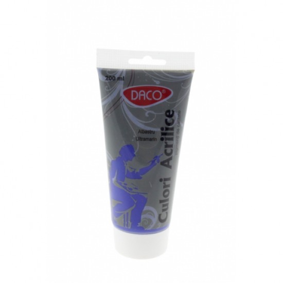 Culori acril 200ml daco albastru ultramarin cu3200 Culori acril 200ml daco albastru ultramarin cu3200