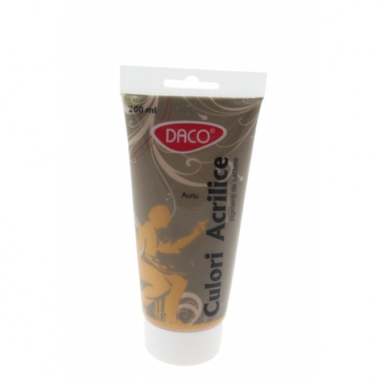 Culori acril 200ml daco auriu cu3200 Culori acril 200ml daco auriu cu3200