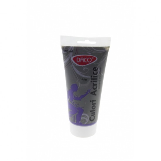 Culori acril 200ml daco violet cu3200 Culori acril 200ml daco violet cu3200