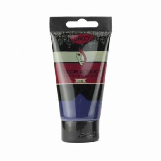 Culori acril 75ml daco albastru prussia cu375ap Culori acril 75ml daco albastru prussia cu375ap